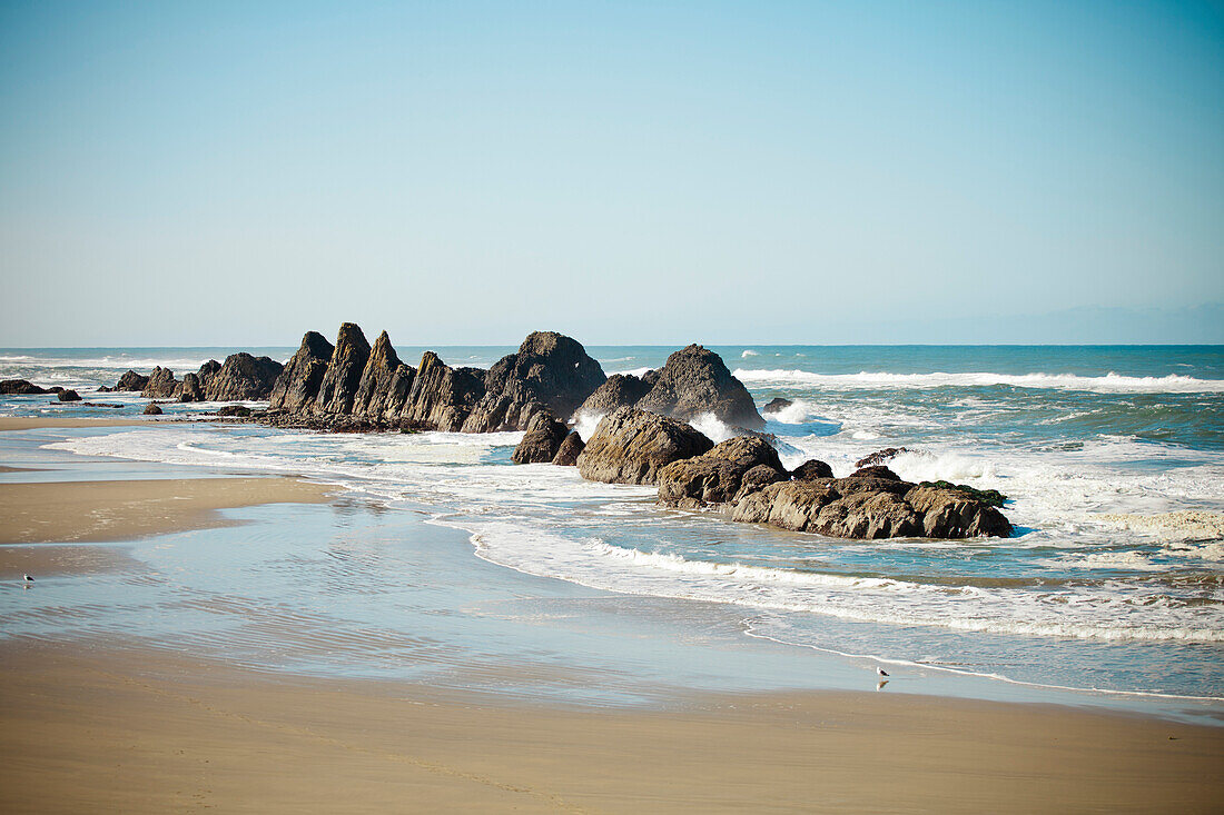 Seal Rock Beach, Oregon.