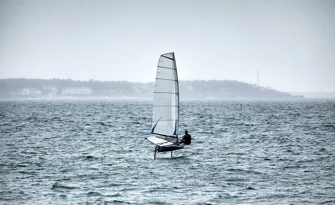 The legendary French multihull specialists, Loick Peyron at home.