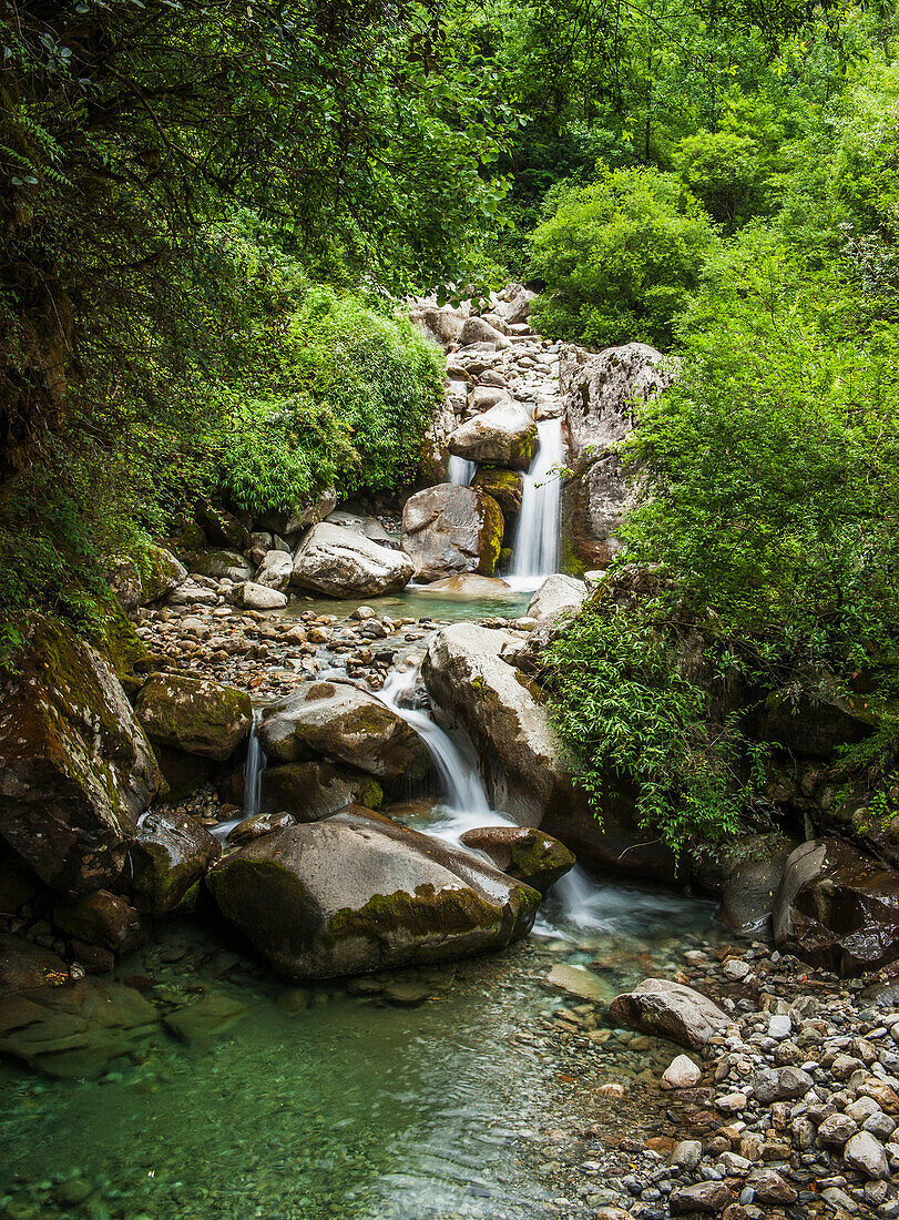 'Mountain stream; Dali, Yunnan, China'