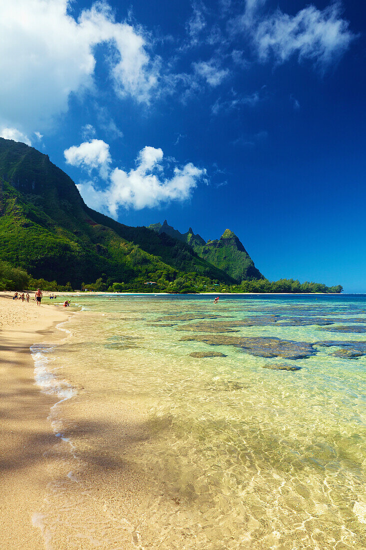'Tunnels Beach; Kauai, Hawaii, United States of America'