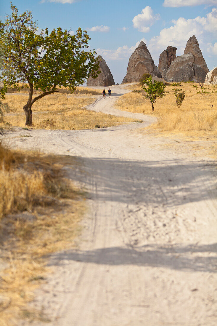 'Hiking through Rose Valley; Cappadocia, Turkey'