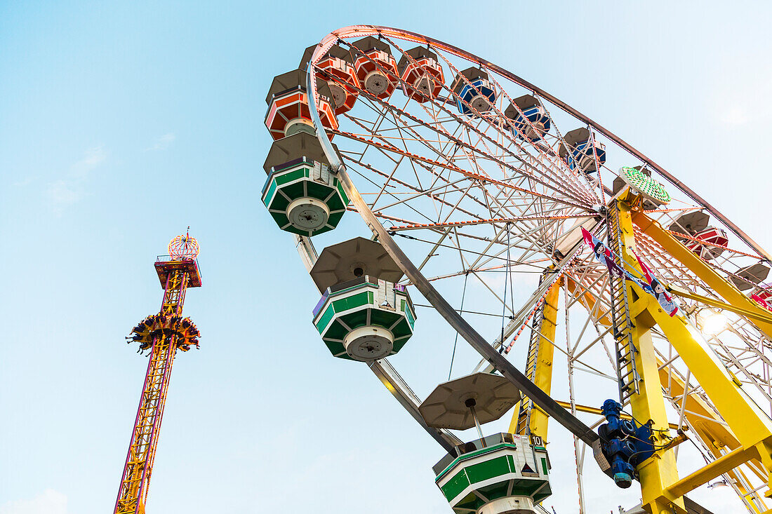 'Amusement rides at Capital Ex Fairgrounds; Edmonton, Alberta, Canada'