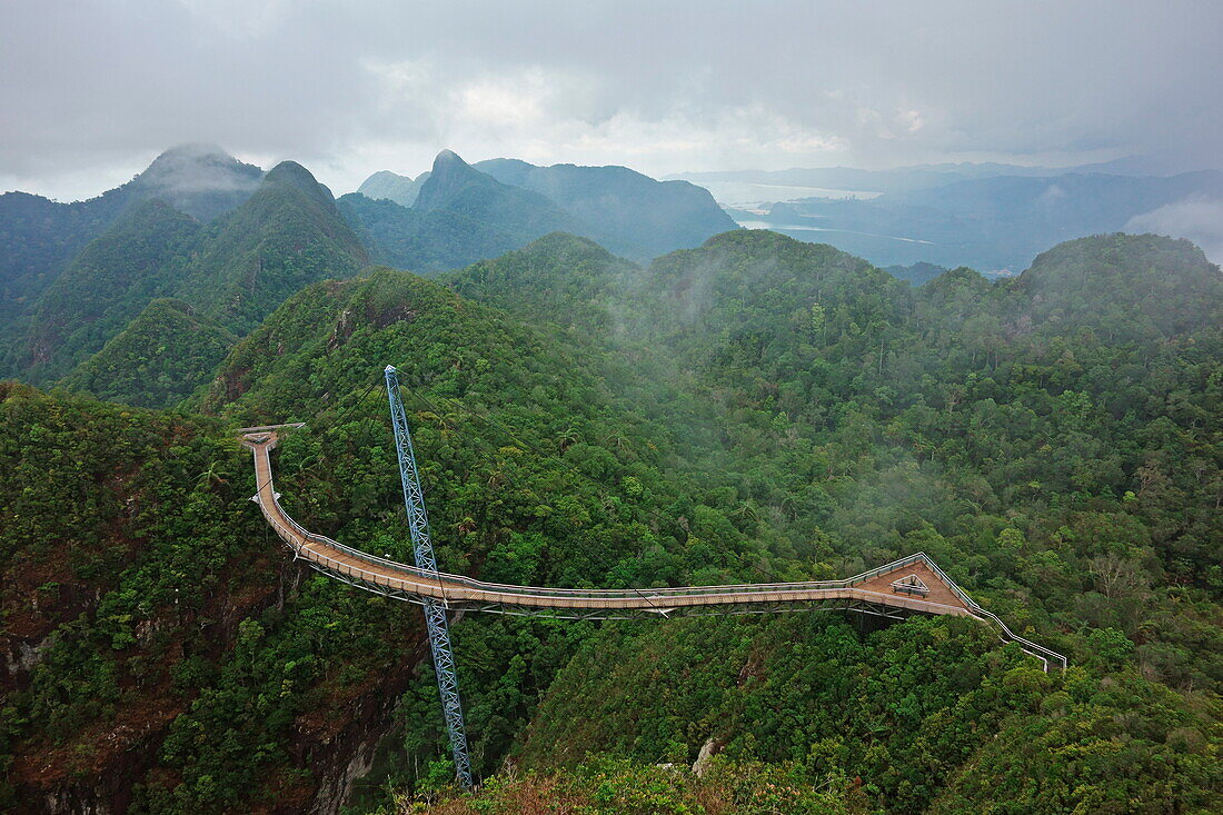 Skywalk, Gunung Machincang, Pulau Langkawi (Langkawi Island), Malaysia, Southeast Asia, Asia