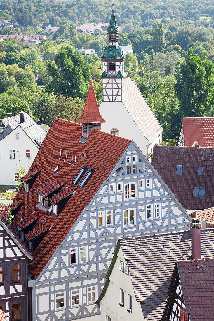 Old Town, Waiblingen, Rems-Murr District, Baden Wurttemberg, Germany, Europe