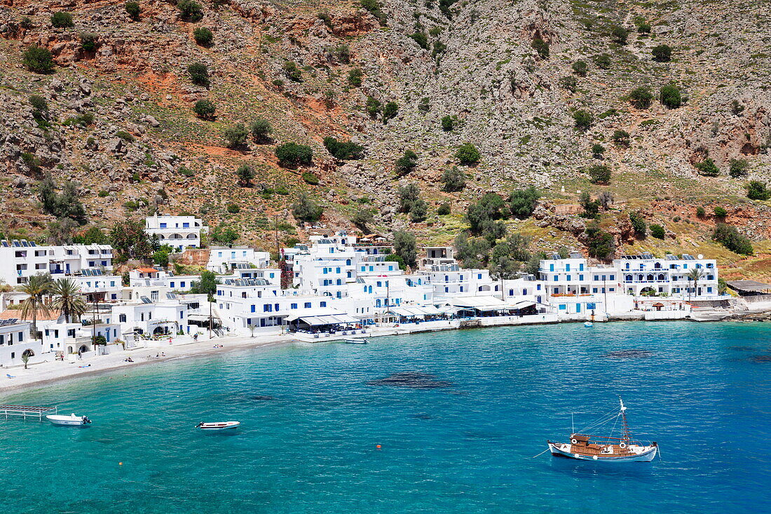 Loutro, South Crete, Crete, Greek Islands, Greece, Europe