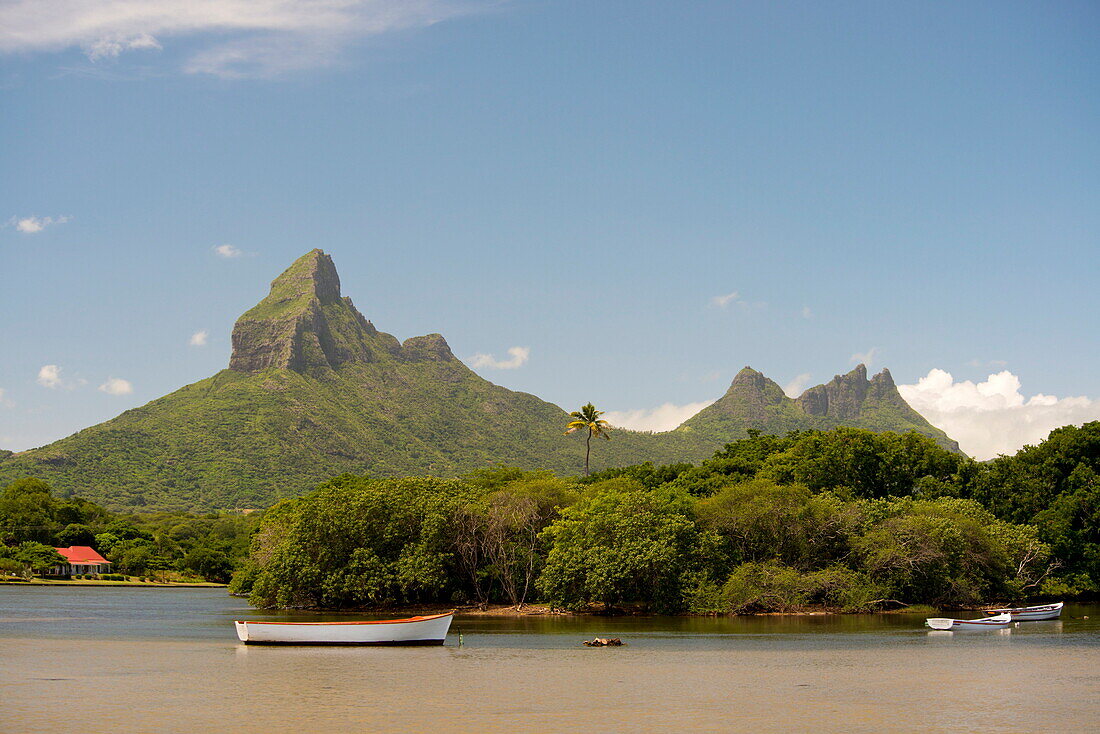The Tourelle de Tamarin near Tamarin on the west coast of Mauritius, Indian Ocean, Africa