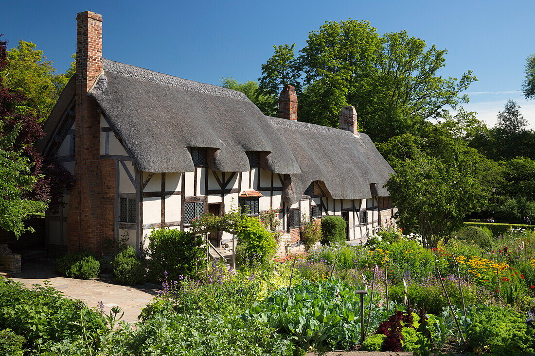 Anne Hathaway's Cottage, Stratford-upon-Avon, Warwickshire, England, United Kingdom, Europe