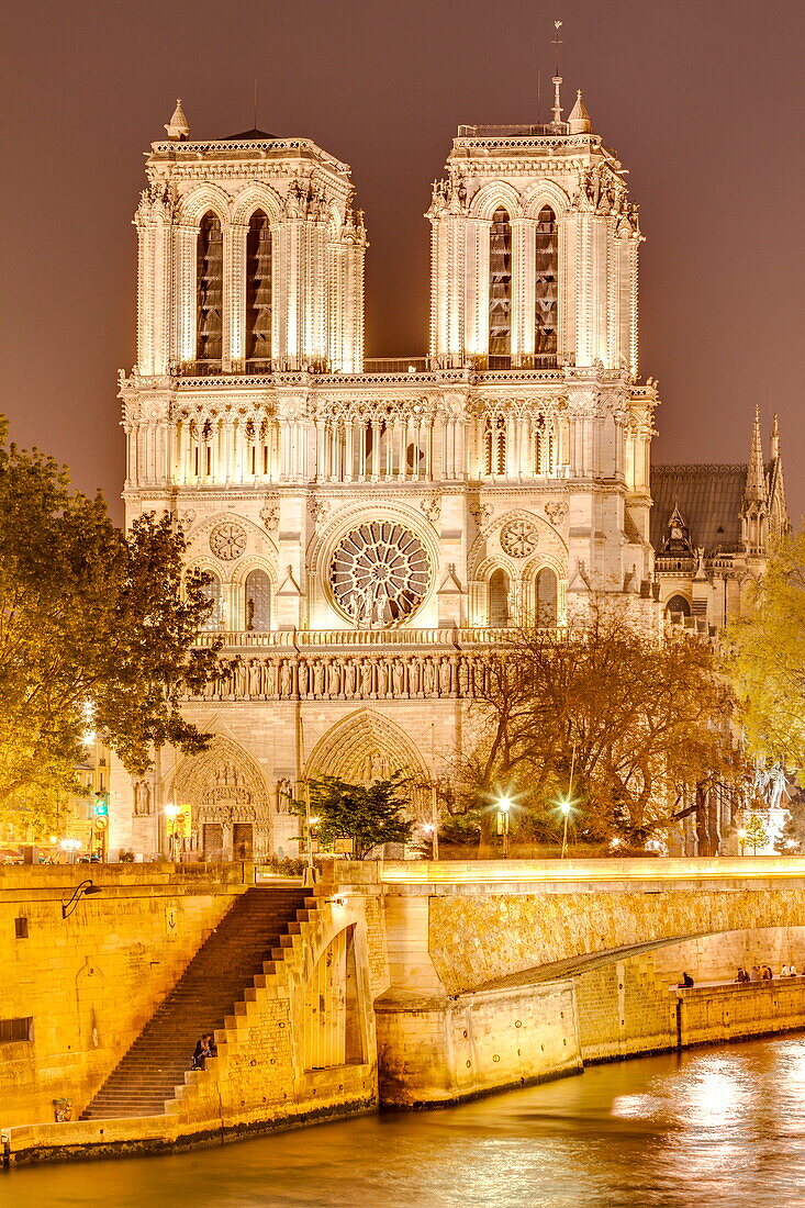 Notre Dame de Paris Cathedral, UNESCO World Heritage Site, Paris, France, Europe