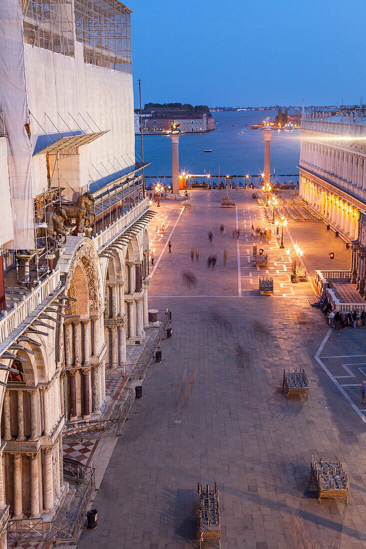 Piazza San Marco in Venice, UNESCO World Heritage Site, Veneto, Italy, Europe