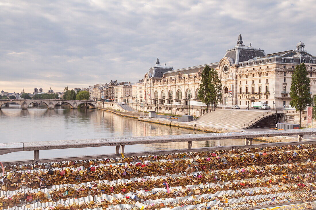 Musee d'Orsay on the River Seine, Paris, France, Europe