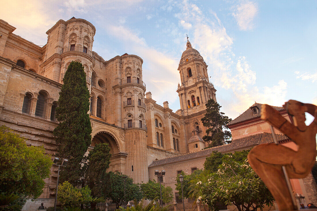 Santa Iglesia Catedral Basílica de la Encarnación, Kathedrale von Malaga, Provinz Malaga, Andalusien, Spanien, Europa
