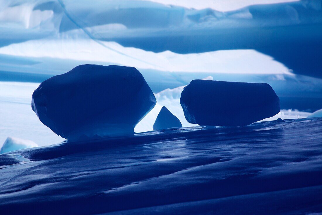 Detailaufnahme, Eisberg, Ostgrönland, Grönland