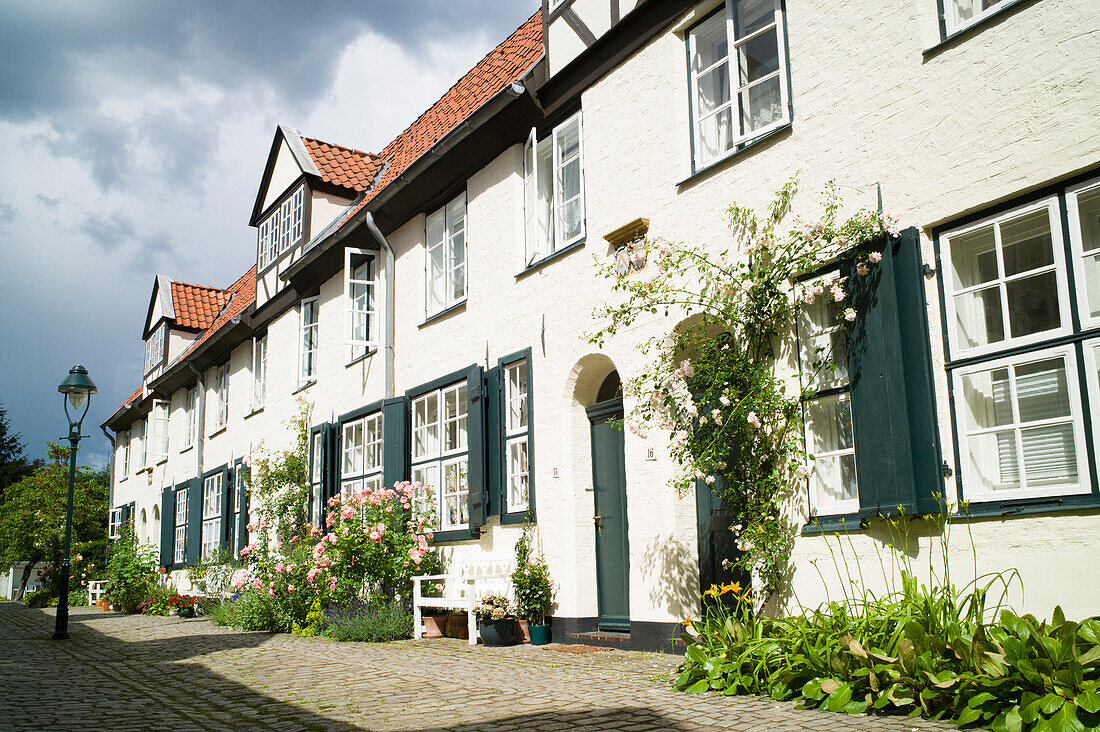 Glandorps Hof, Lübecker Gang, Lübeck, Schleswig-Holstein, Deutschland