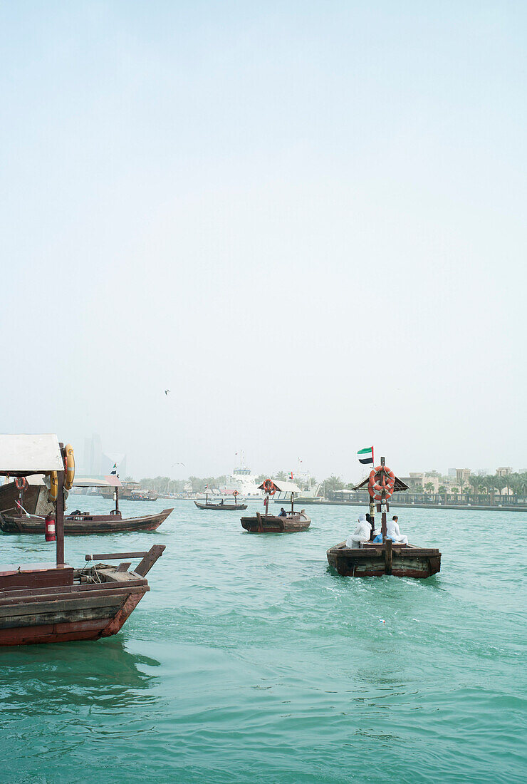 Abra ferry, Dubai Creek, Dubai, United Arab Emirates