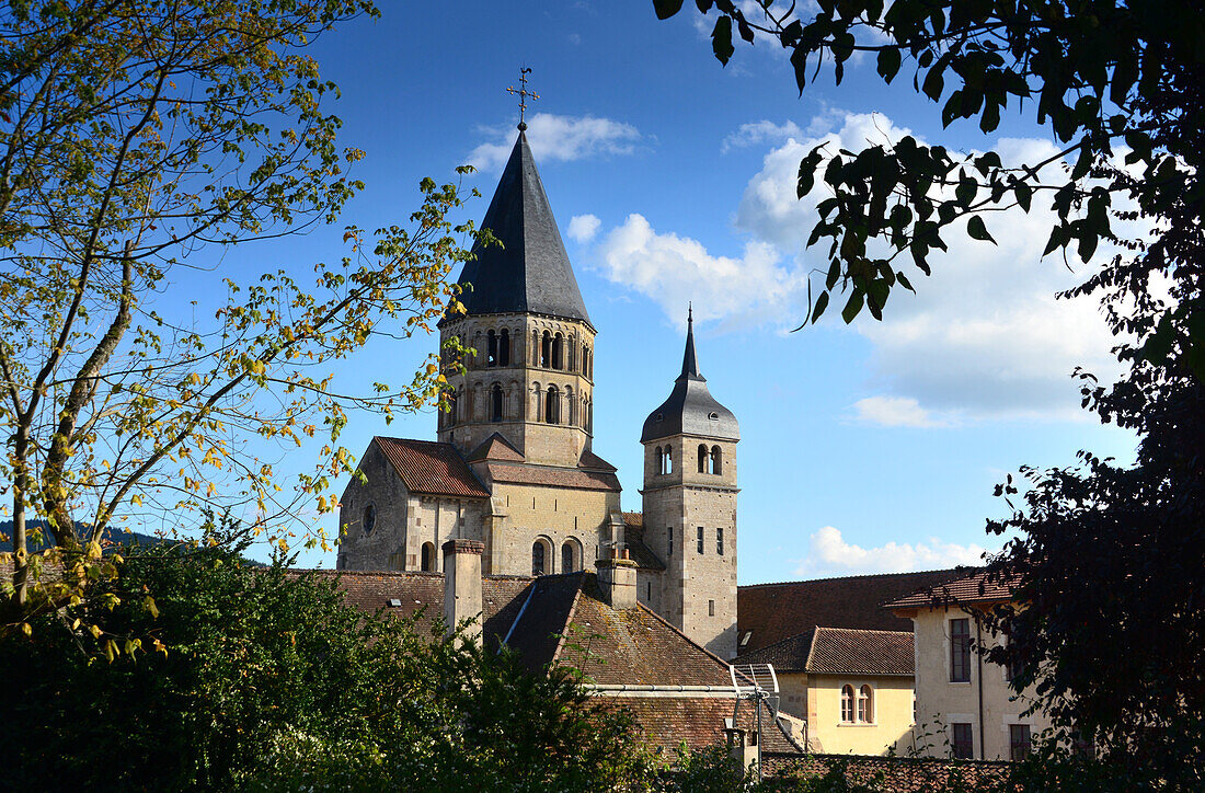 Old abbey in Cluny, Saon-et-Loire, Burgundy, France