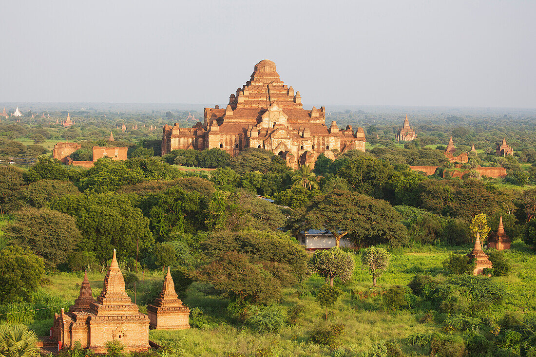 'Buddhist temples; Bagan, Mandalay Region, Burma'
