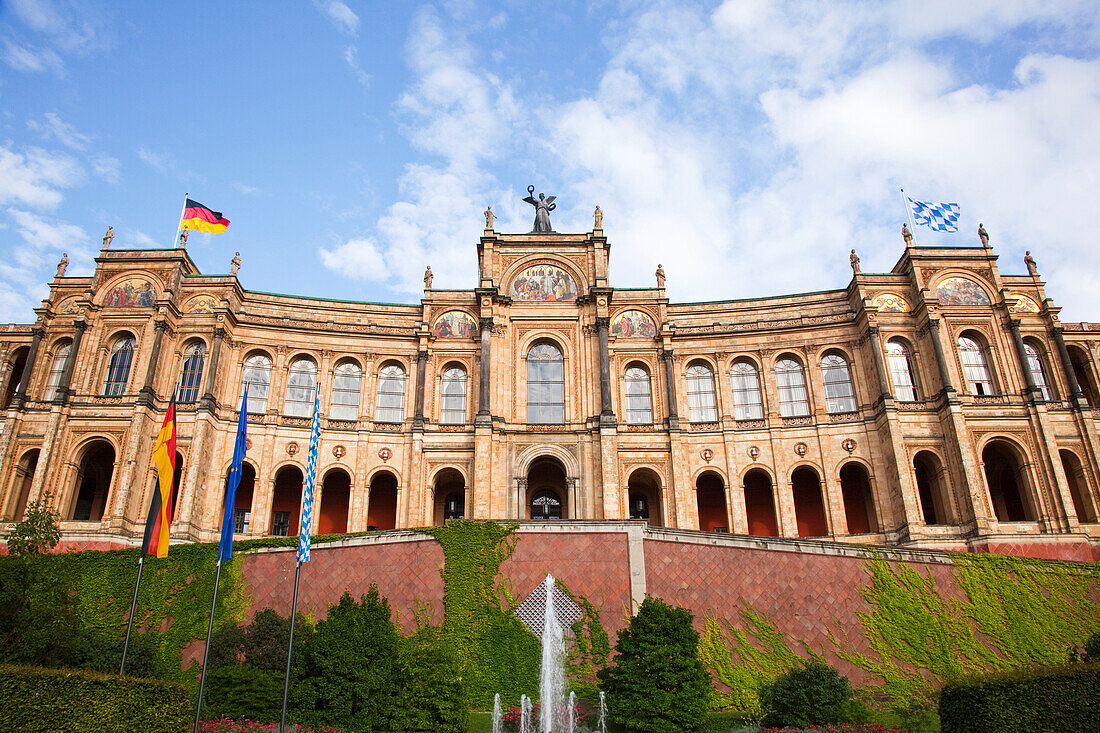 'Maximilianeum, Bayerischer Landtag; Munich, Bayern, Germany'