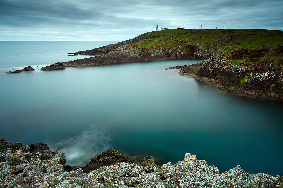 'Galley Head Lighthouse in West Cork on the Wild Atlantic Way coastal route; County Cork, Ireland'