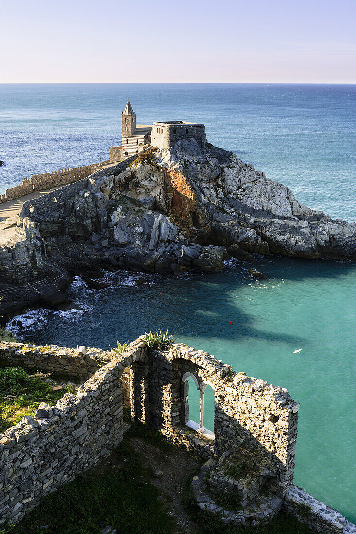 'San Pietro Church; Porto Venere, Liguria, Italy'