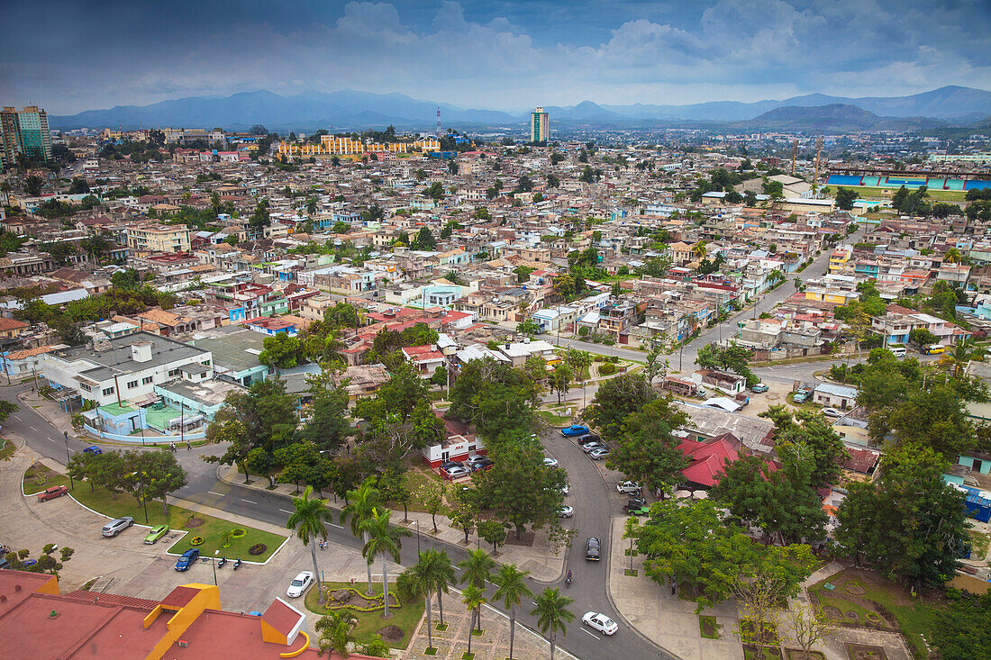 City view, Santiago de Cuba, Santiago de Cuba Province, Cuba, West Indies, Caribbean, Central America