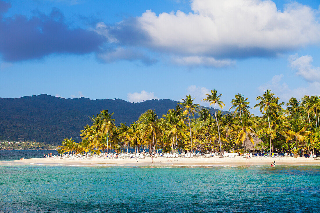 Cayo Levantado, Eastern Peninsula de Samana, Samana, Dominican Republic, West Indies, Caribbean, Central America