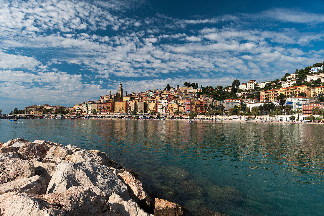 Menton, Provence-Alpes-Cote d'Azur, French Riviera, France, Mediterranean, Europe