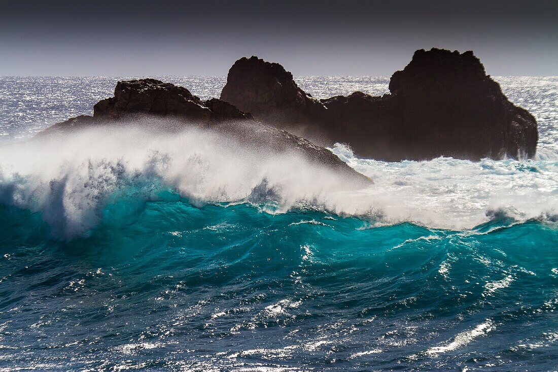 Swell. Punta de Teno. Tenerife, Canary Islands, Spain.