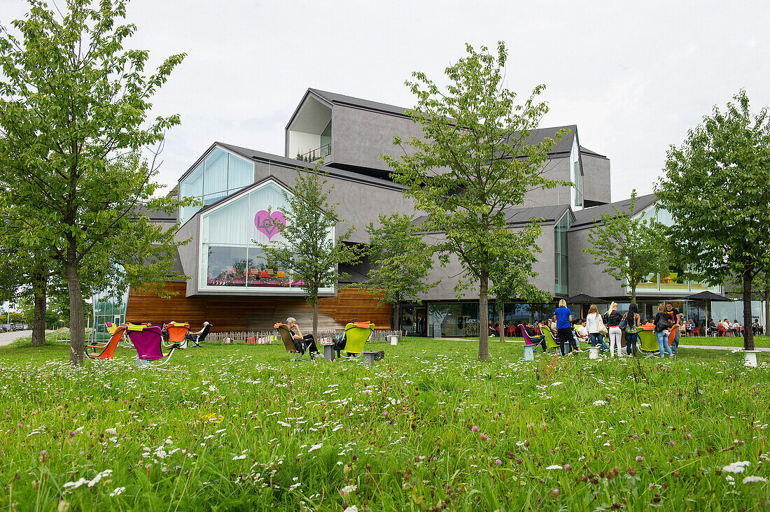 Vitra Design Museum, architects: Herzog and de Meuron, Weil am Rhein, Baden-Wuerttemberg, Germany