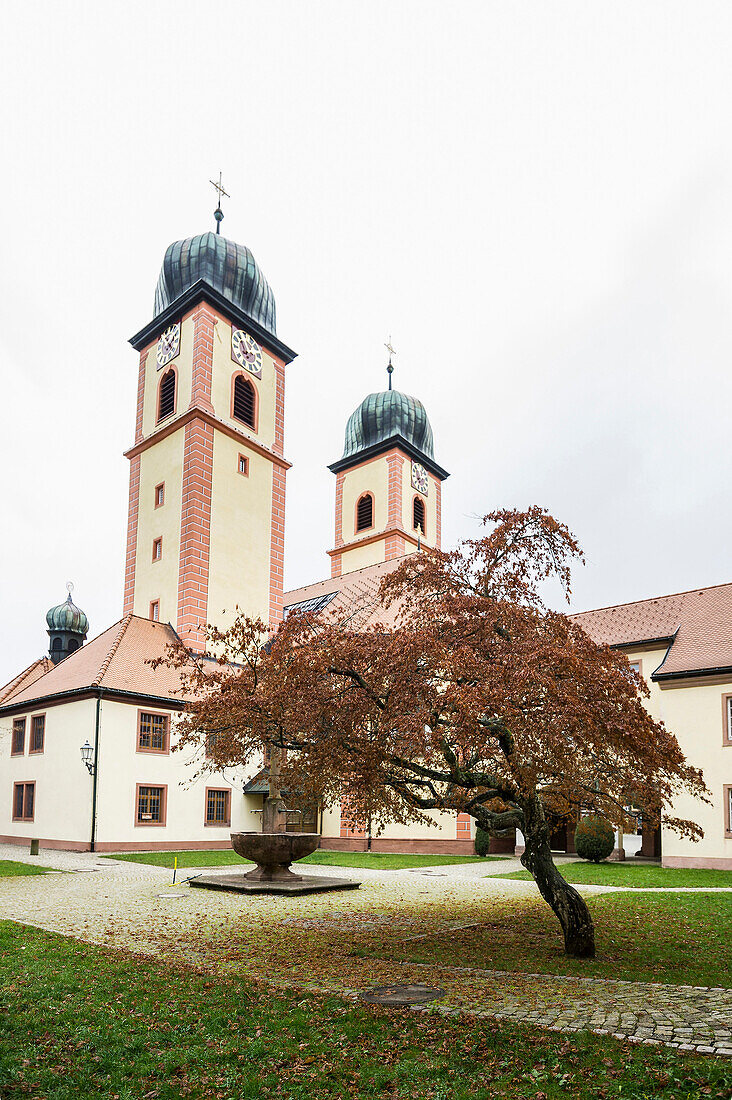 Monastery, St Maergen, Black Forest, Baden-Wuerttemberg, Germany