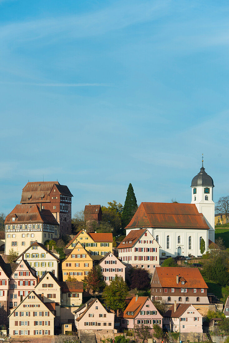 Altensteig, district of Calw, Black Forest, Baden-Wuerttemberg, Germany