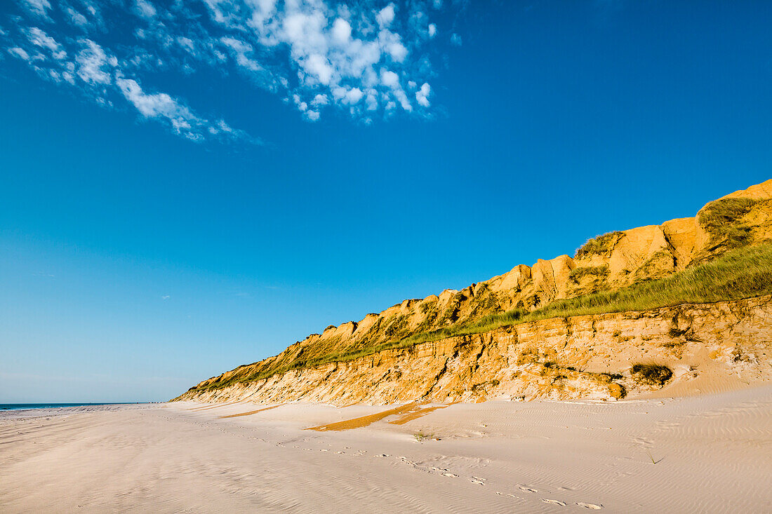 Red cliff, Kampen, Sylt Island, North Frisian Islands, Schleswig-Holstein, Germany