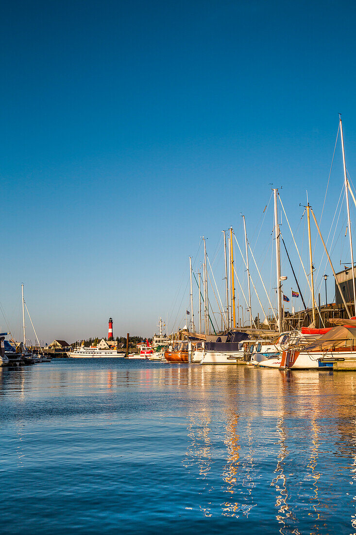 Harbour in Hoernum, Sylt Island, North Frisian Islands, Schleswig-Holstein, Germany