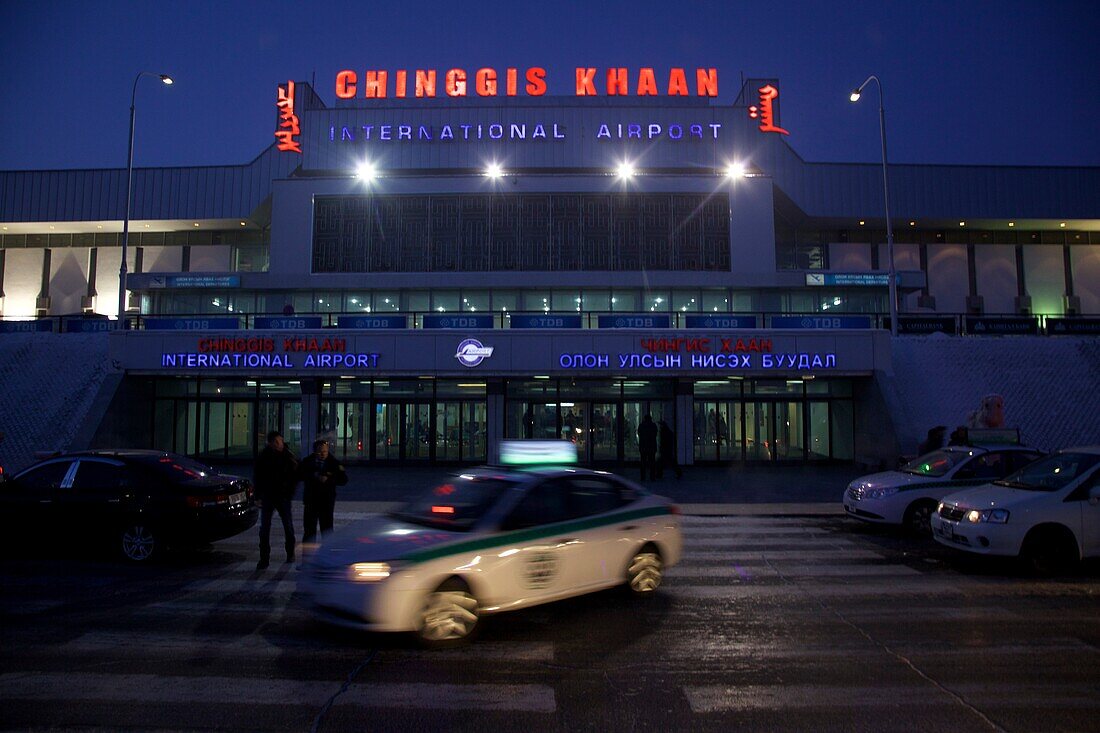 Internationaler Flughafen Chinggis Khaan (Dschingis Khan), Ulaanbaatar, Ulan Bator, Mongolei