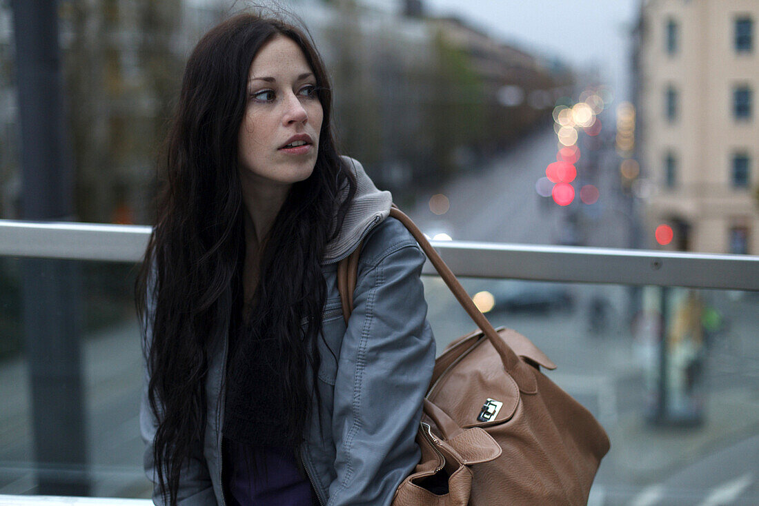 Young woman, Munich, Bavaria, Germany