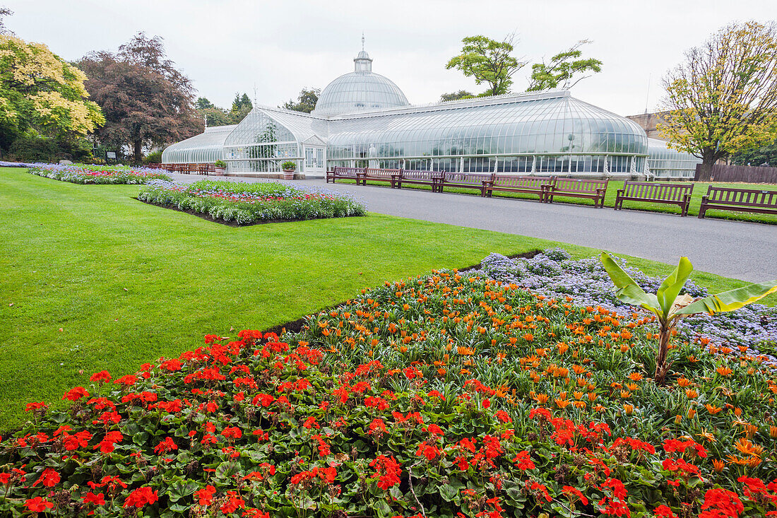 UK, United Kingdom, Europe, Great Britain, Britain, Scotland, Glasgow, Botanic Gardens, Kibble Palace Greenhouse