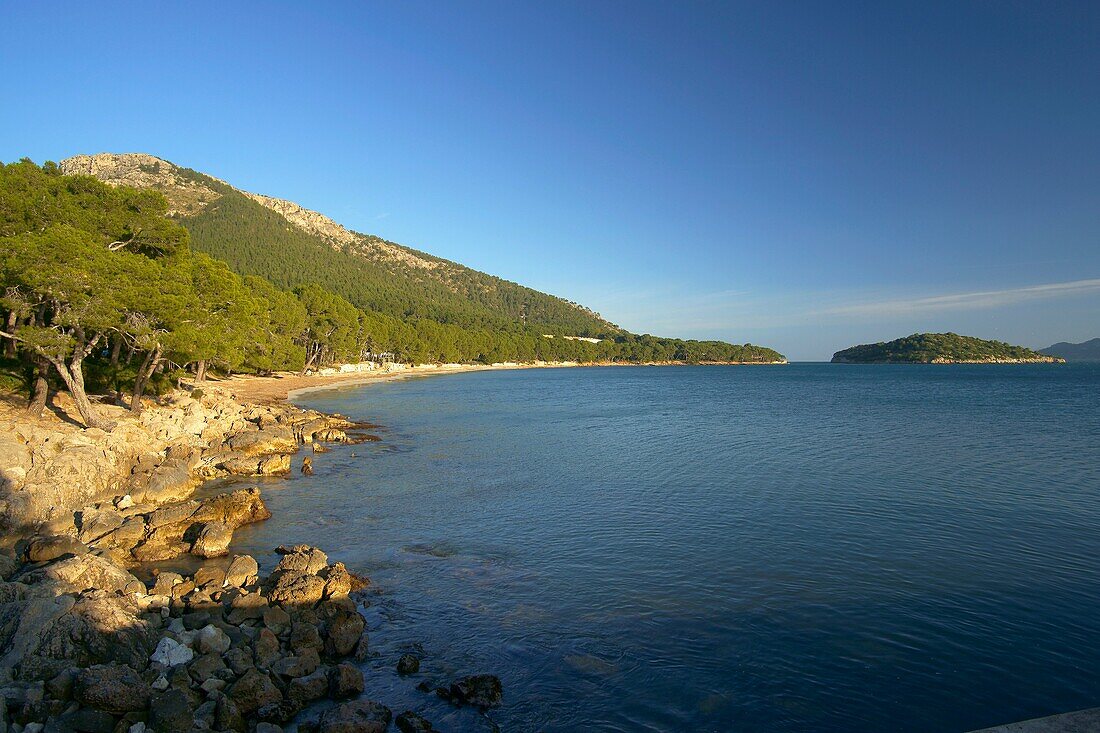 Strand von Formentor Pollença Halbinsel Formentor, Mallorca Spanien Balearen