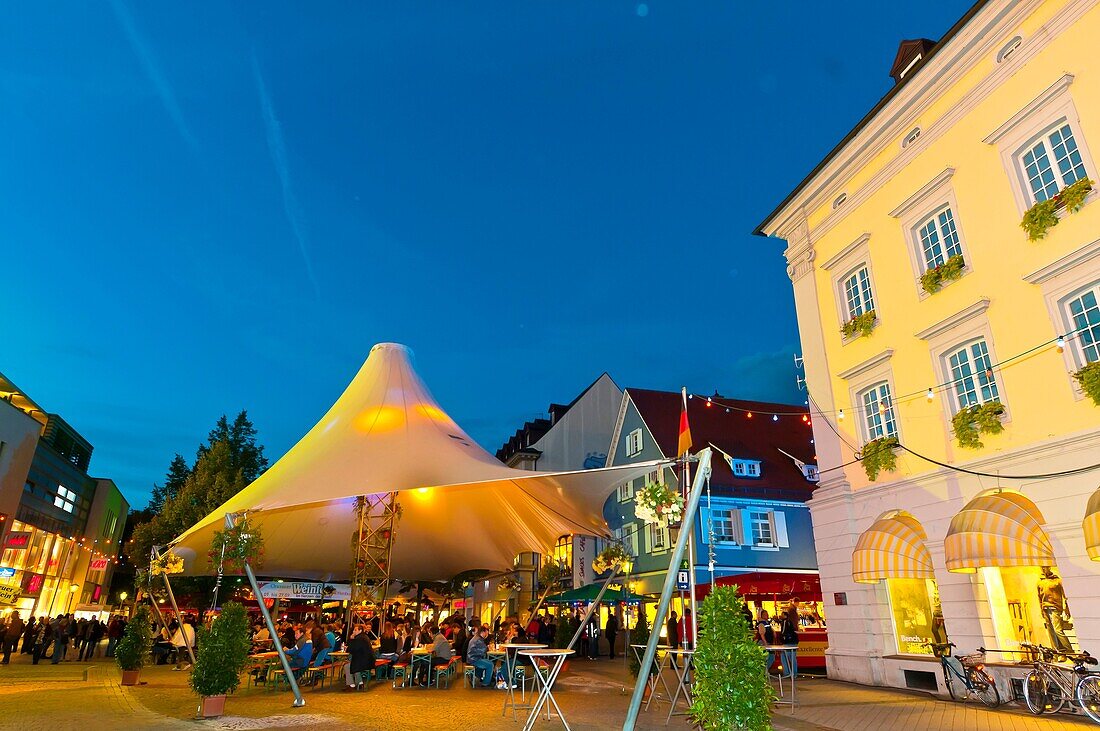 Wine festival, Offenburg, Baden-Württemberg, Germany