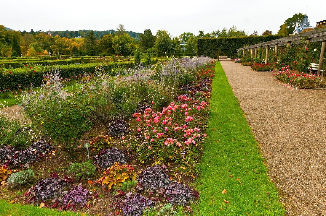 Gonneranlage Park and Gardens, Baden Baden, Baden-Württemberg, Germany