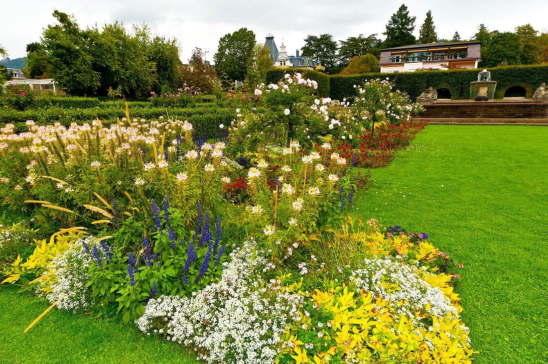 Gonneranlage Park and Gardens, Baden Baden, Baden-Württemberg, Germany