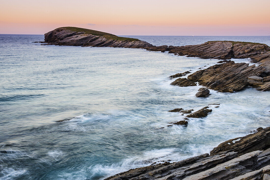 Cabo Cebollero or Punta Sonabia. Sonabia. Cantabria. Spain. Europe.