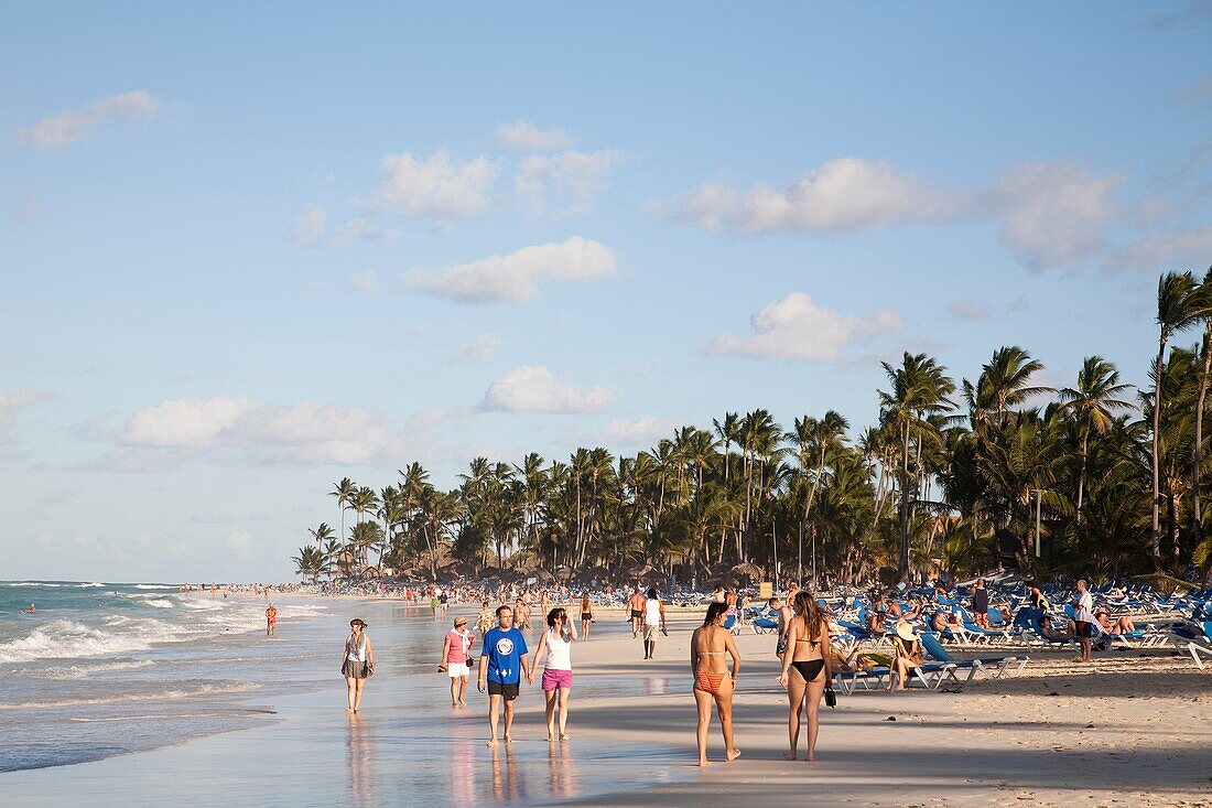 Beach, Punta Cana, Dominican Republic, Caribbean.