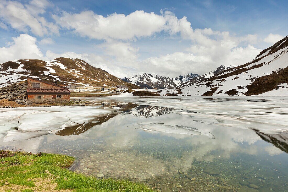 Lake in the Switzerland Alps