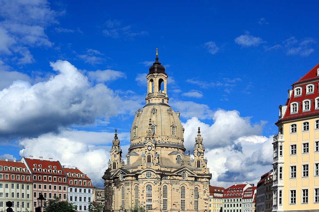 Dresdner Frauenkirche, Dresden, Saxony, Germany