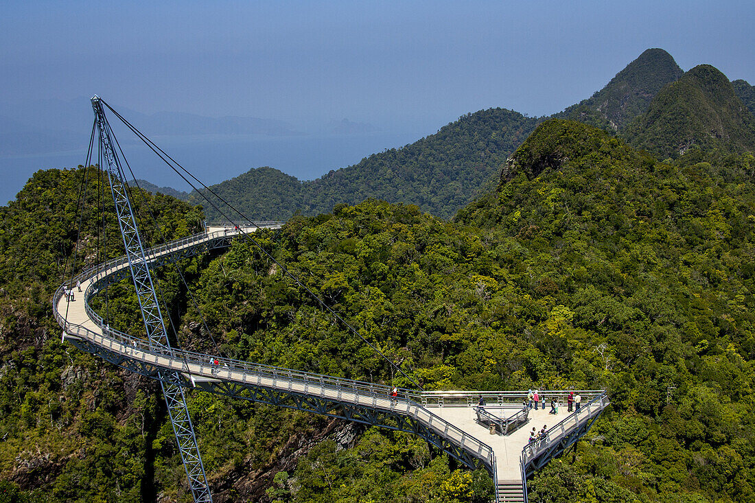 The Langkawi Sky Bridge, Langkawi, Malaysia.