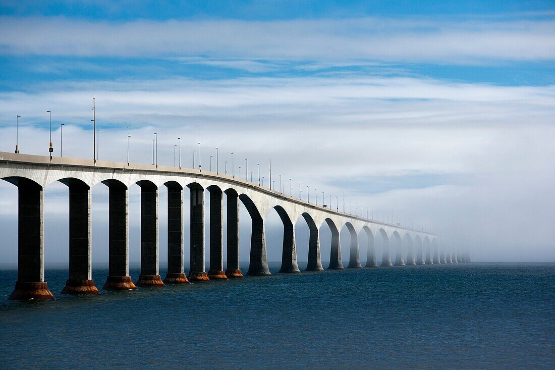 Confederation Bridge - Cape Jourimain, New Brunswick, Canada.