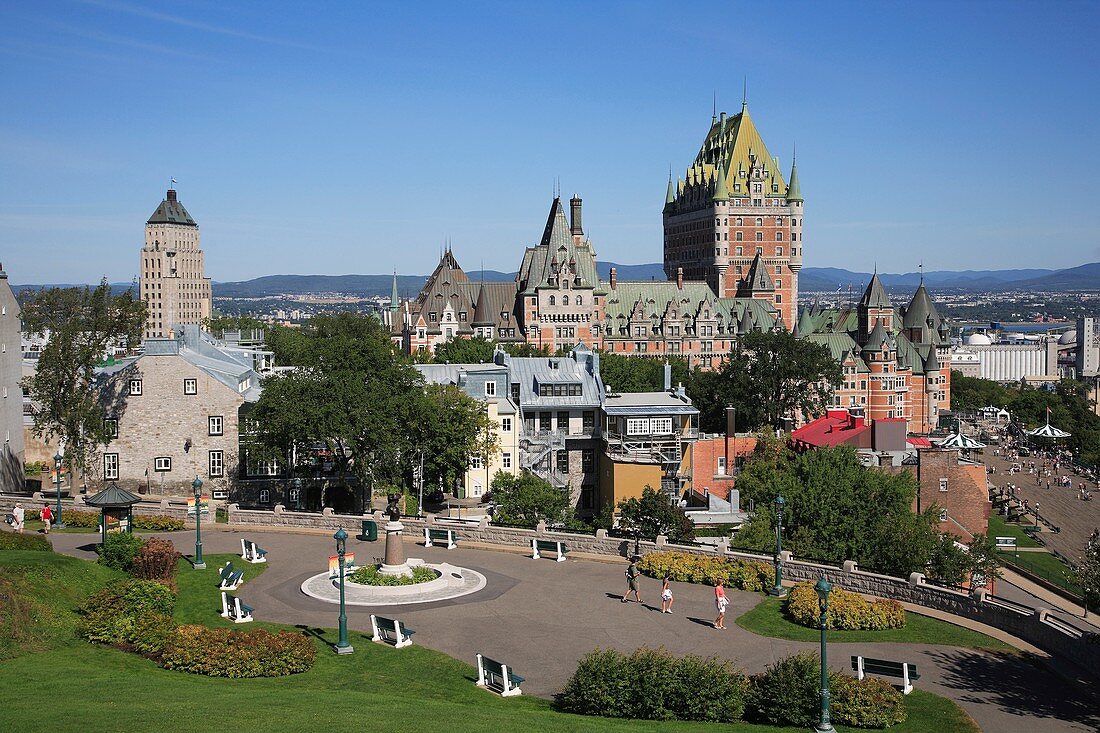 Canada, Québec, Quebec City, general view from the Citadel