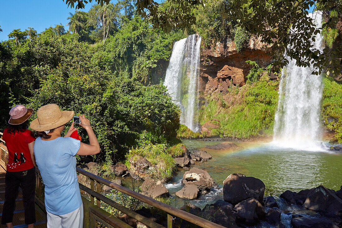 Iguazú-Wasserfälle. Iguazú-Nationalpark. Argentinien/Brasilien