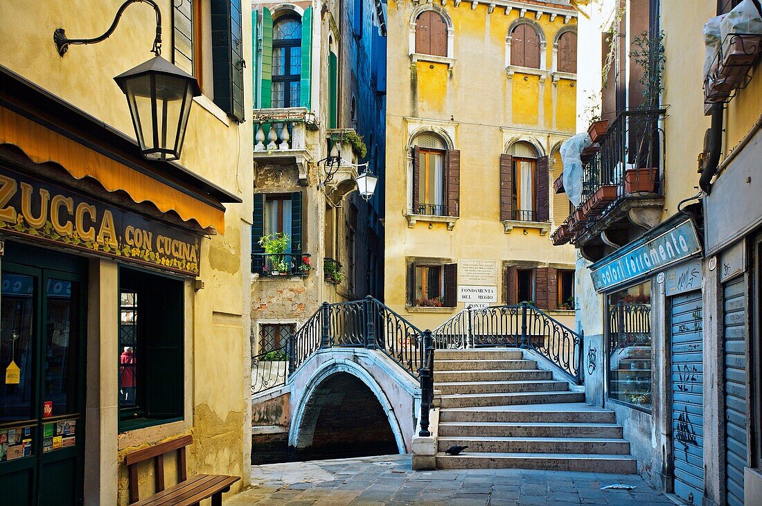 Street. Venice. Veneto. Italy.