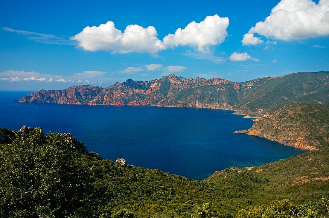 Village of Evisa, Corsica Island  France