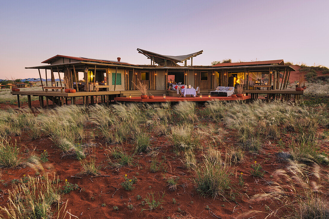 Mountain view suite.Dunes Lodge.Wolwedans NamibRand Nature Reserve, Namibia
